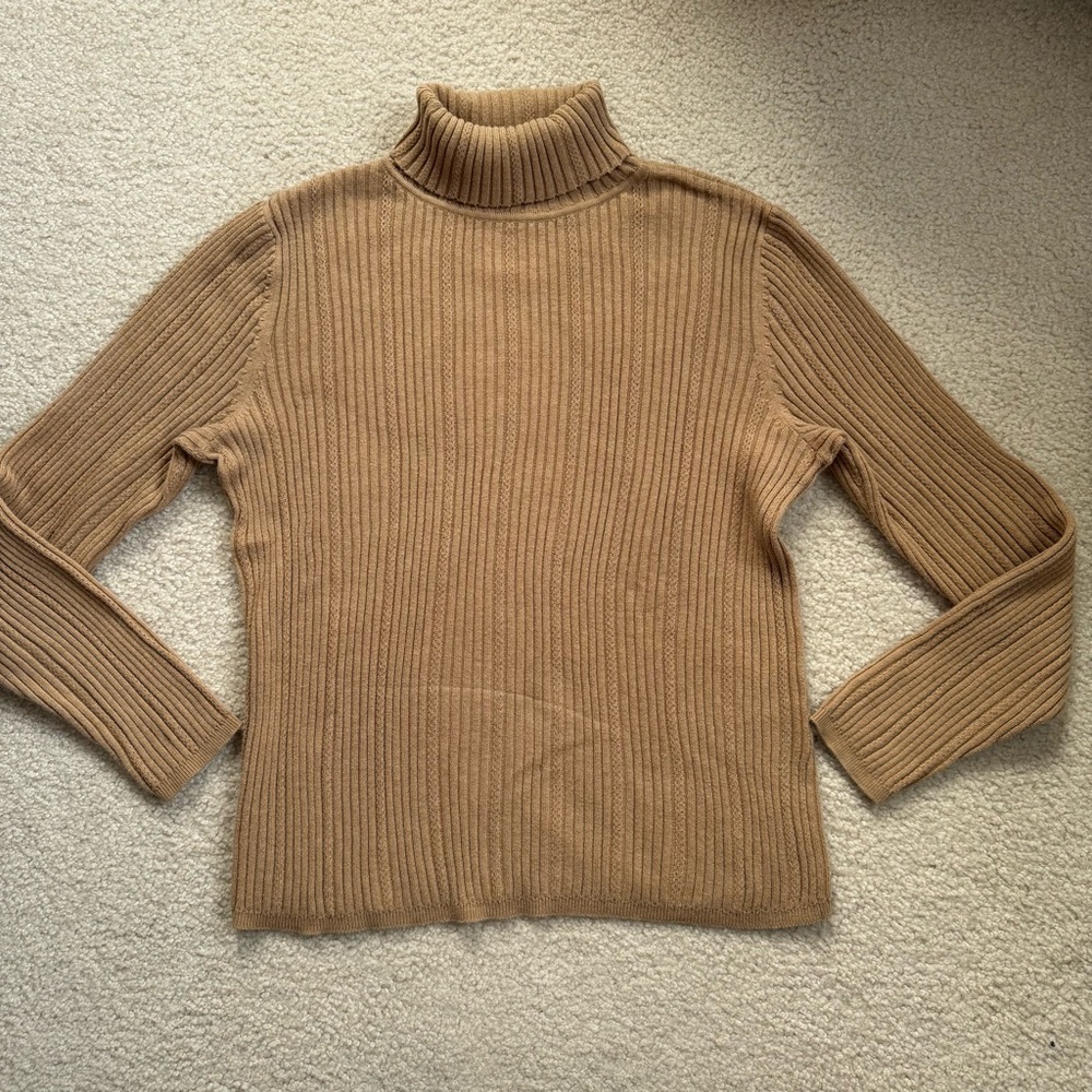 Vintage Liz Claiborne Liz Sport Cotton Turtleneck